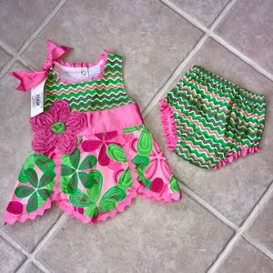 mud pie baby girl's spring/summer dress